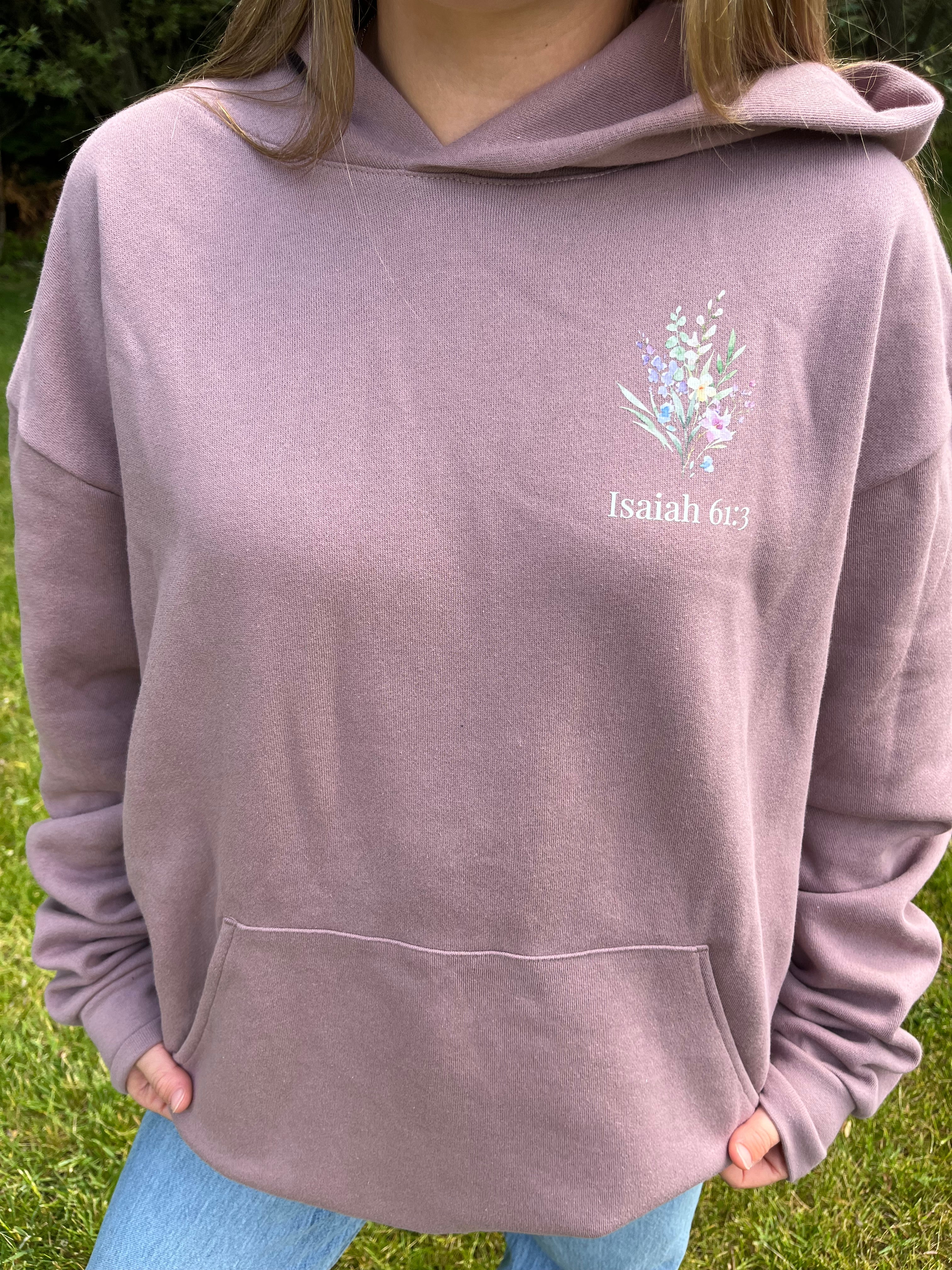 Floral Isaiah Unisex Hoodie