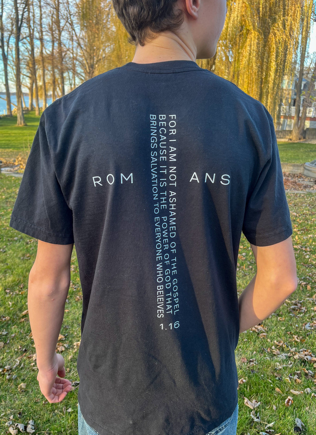Romans Cross Unisex Tee