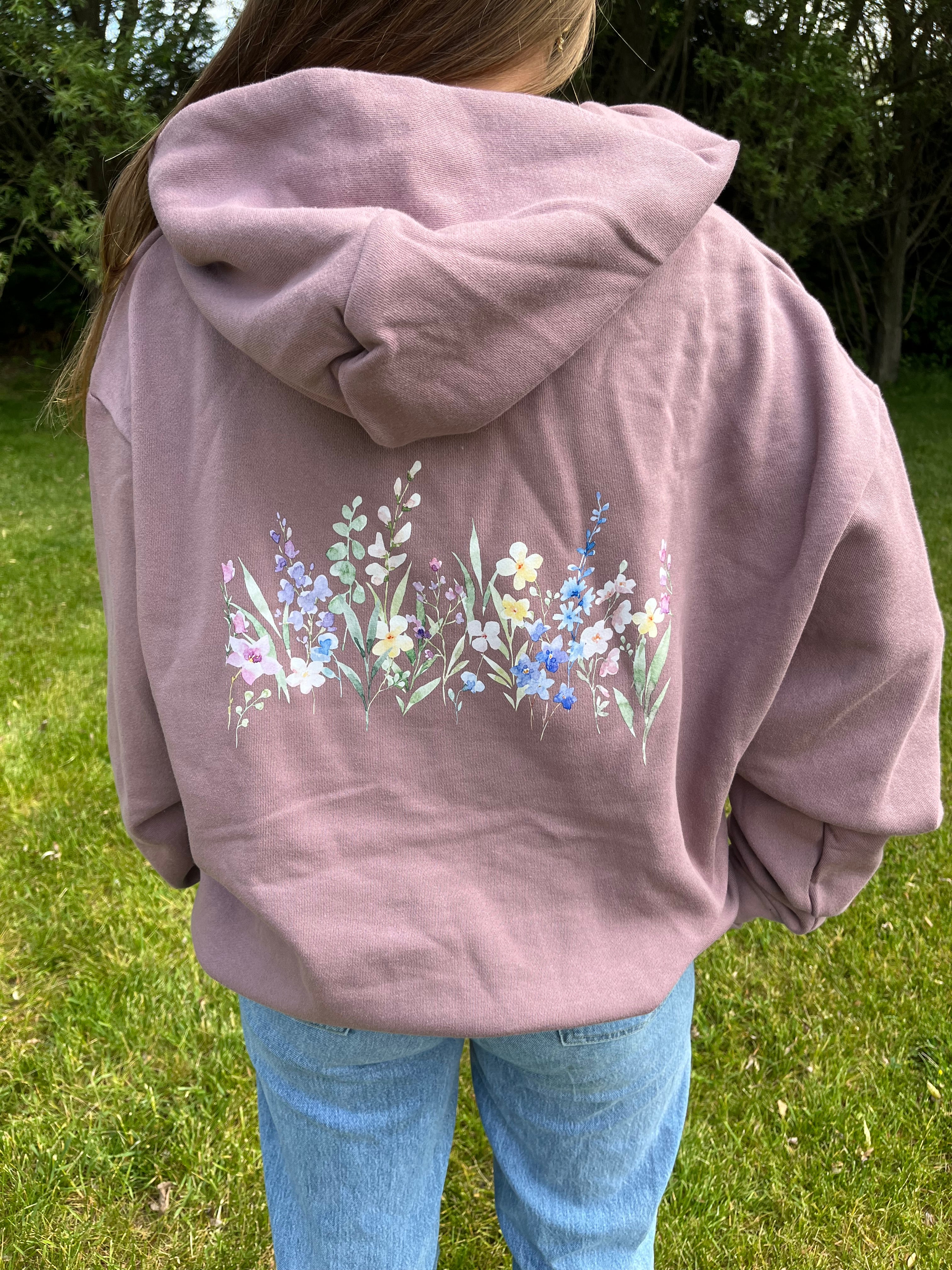 Floral Isaiah Unisex Hoodie