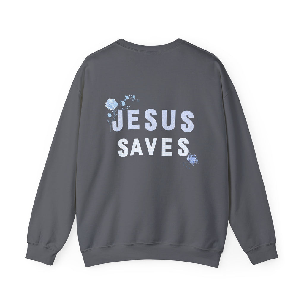 Jesus Saves Unisex Crewneck