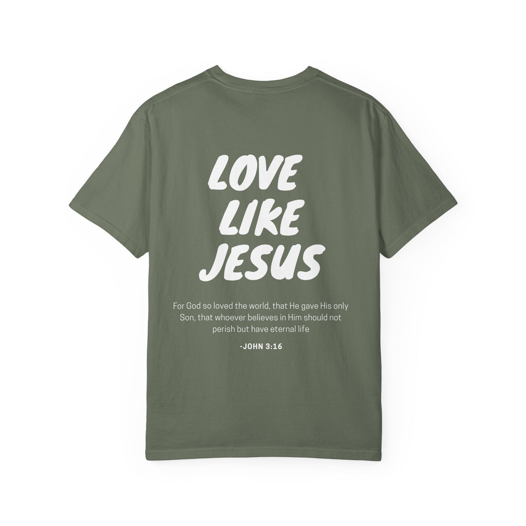 Jesus Loves You Unisex Tee Moss