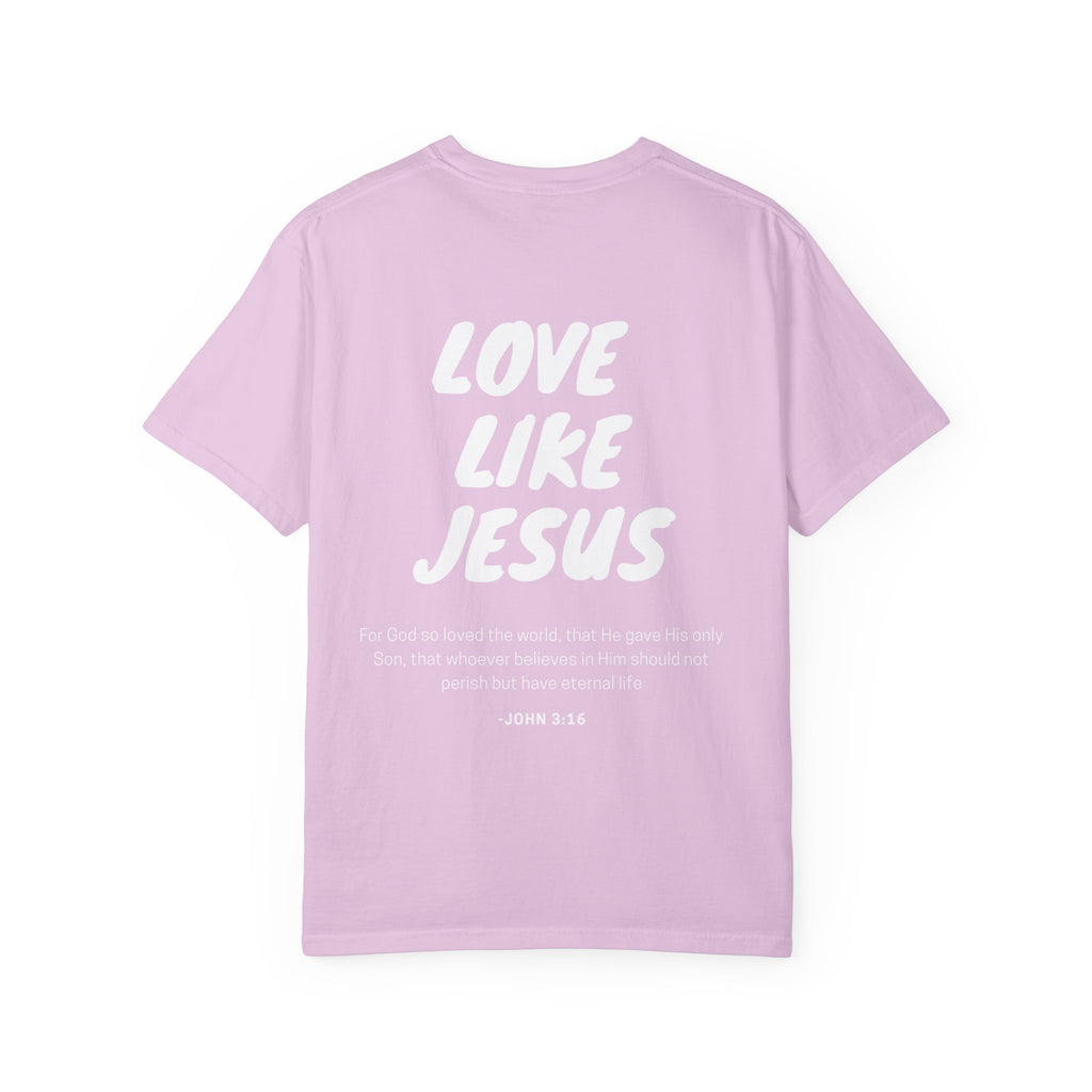 Jesus Loves You  Unisex Tee Orchid