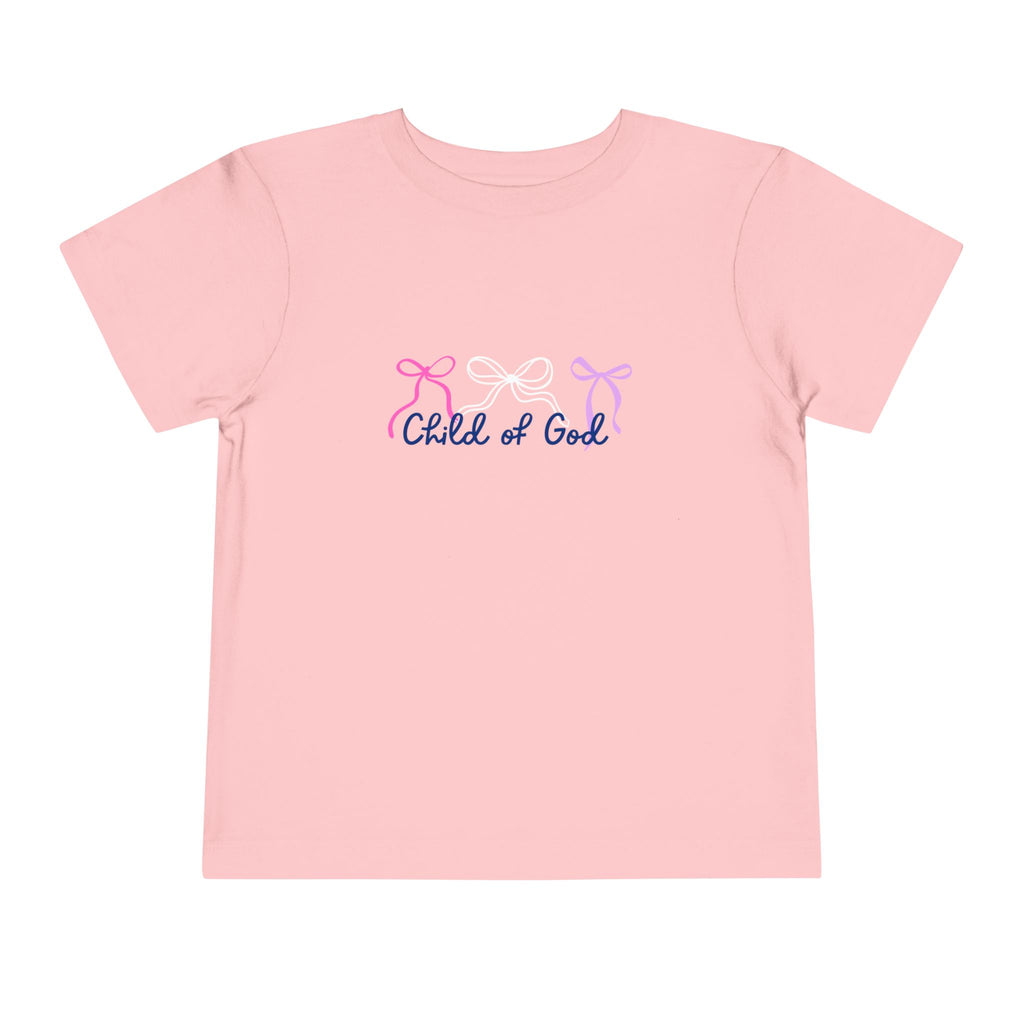 Child of God Bow Toddler Tee