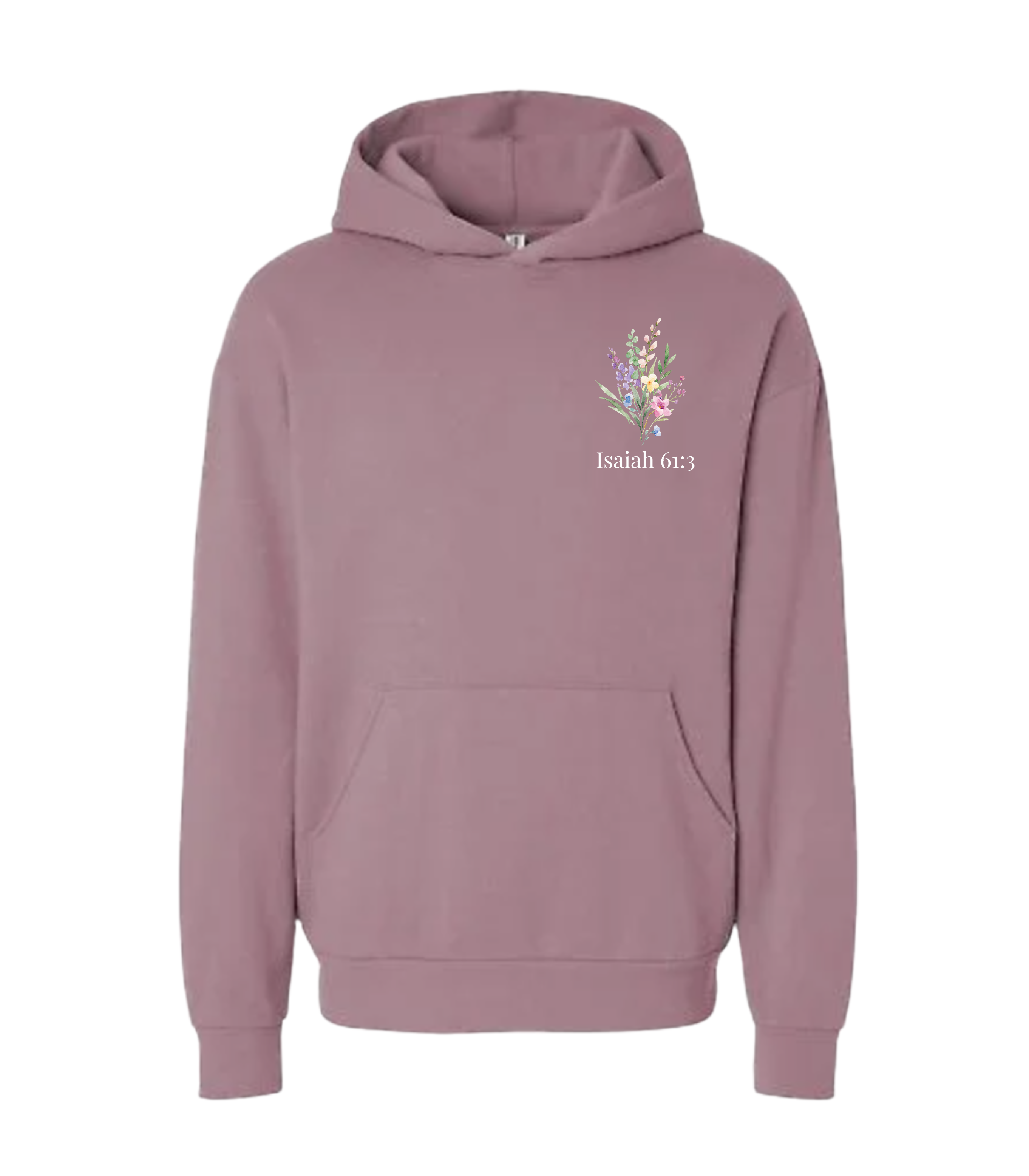 Floral Isaiah Unisex Hoodie