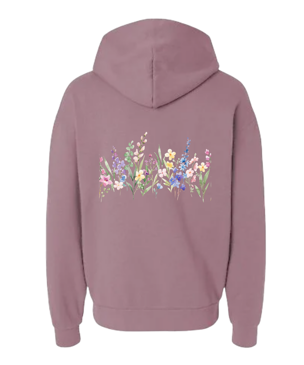 Floral Isaiah Unisex Hoodie
