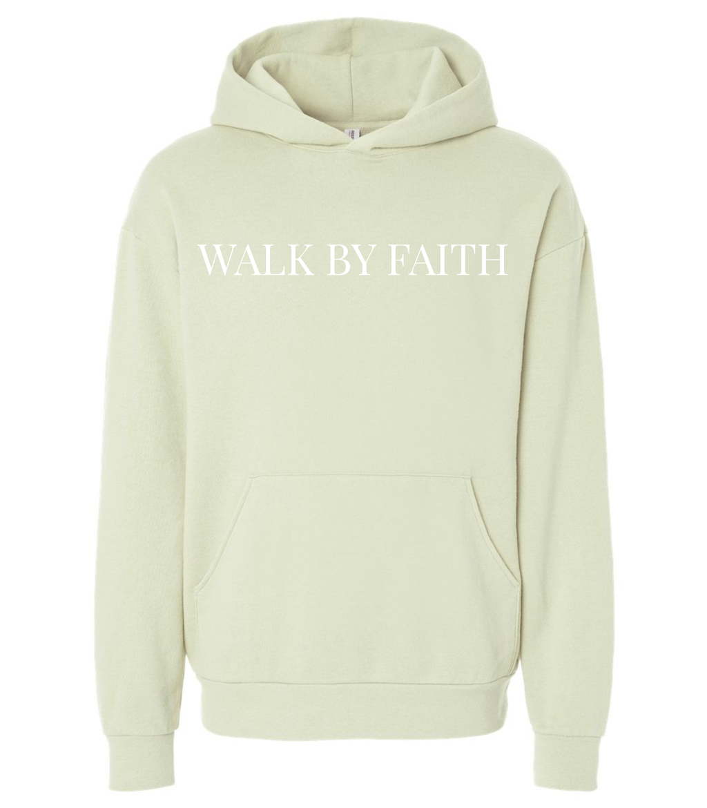 Walk By Faith Unisex Hoodie