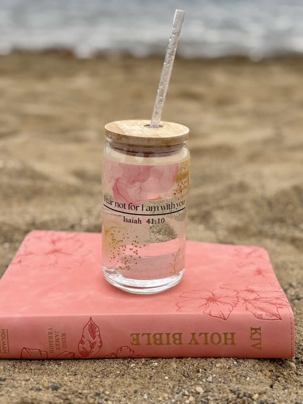 Fear Not Sipper Glass